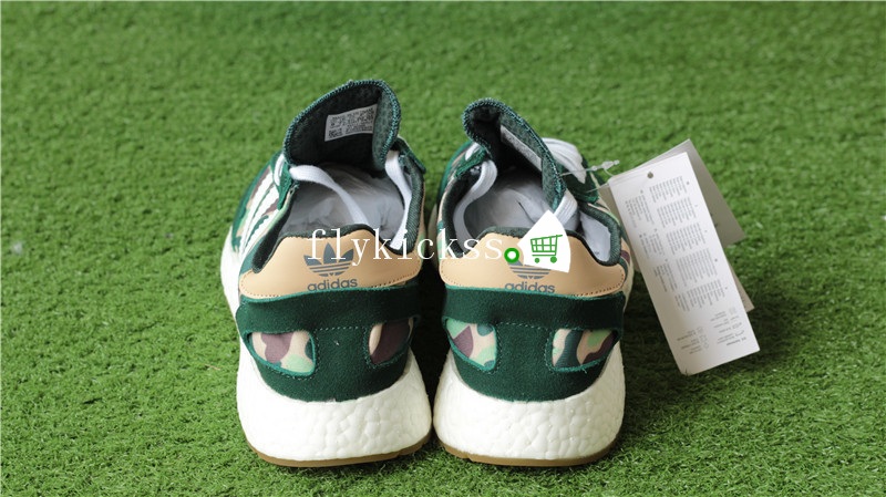 Adiddas Iniki Runner Boost Bape Camo Green